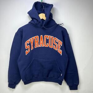 Vintage 90s Russell Syracuse Orange University Hoodie Small